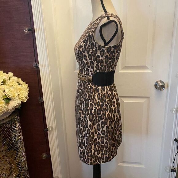 Kate Spade animal print mini dress, size 0 - Picture 5 of 8